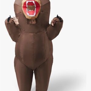 Inflatable Bear Costume for Kids - Brown
